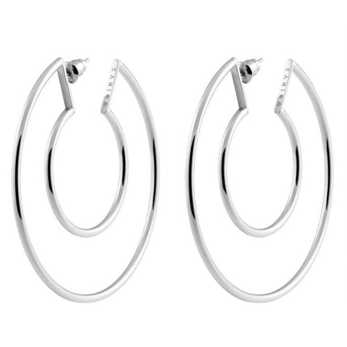 Faye Cutout Hoops